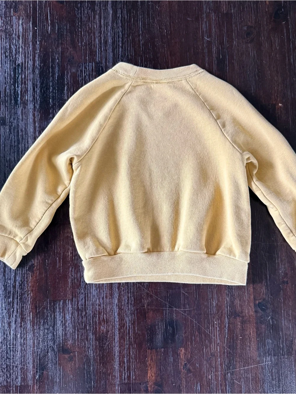 GAP Kids Yellow Crewneck Sweatshirt